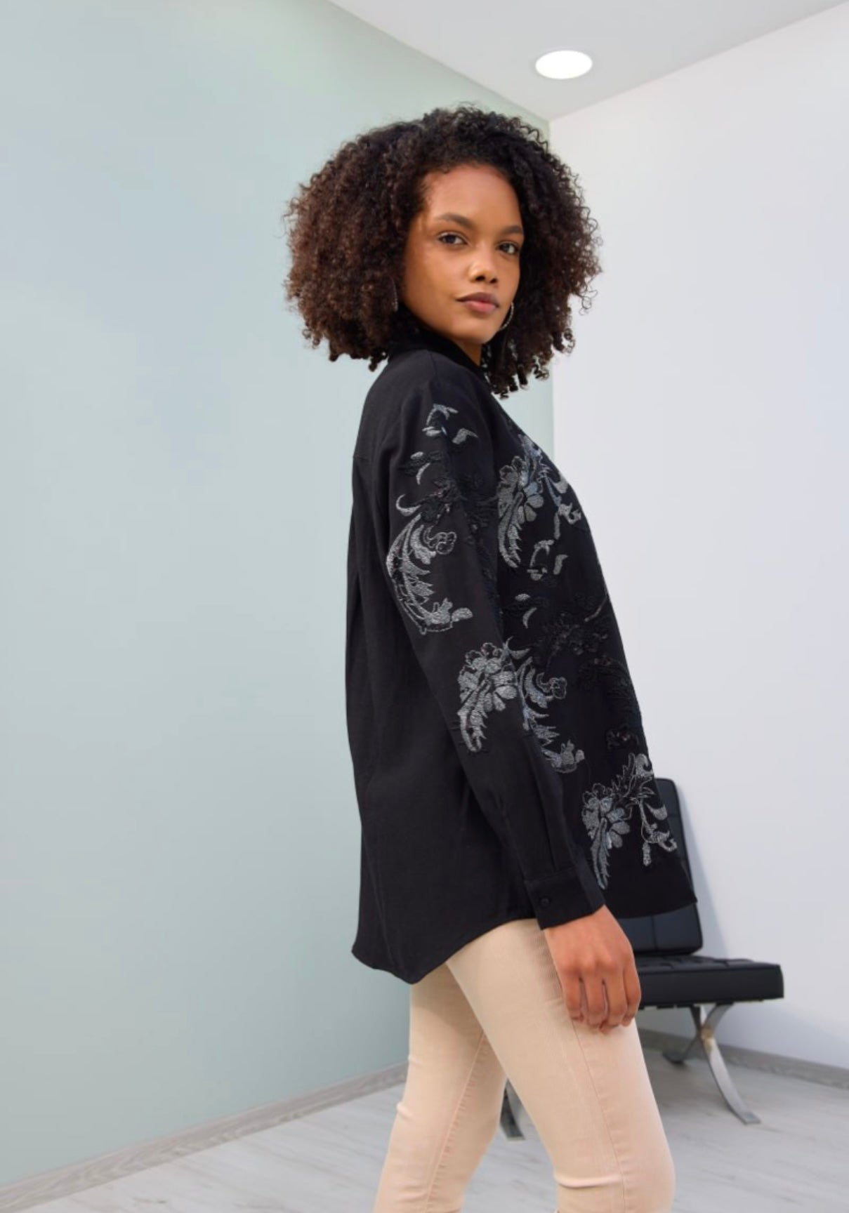 Embellished shirt