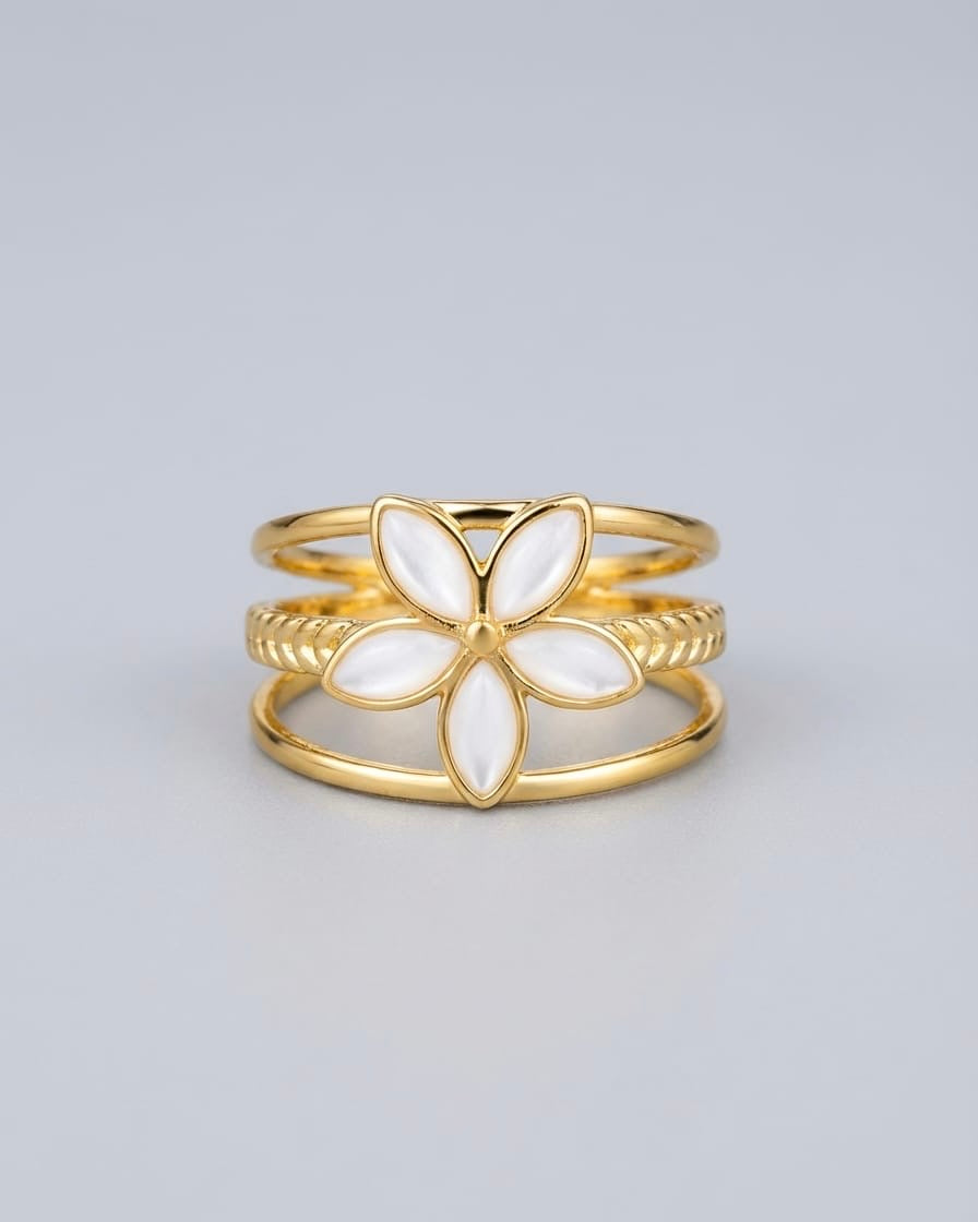 Petal Stack Ring