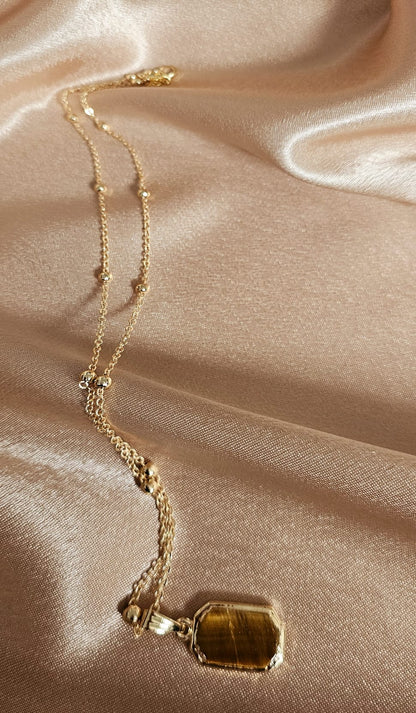 Zen Stone Effect Necklace