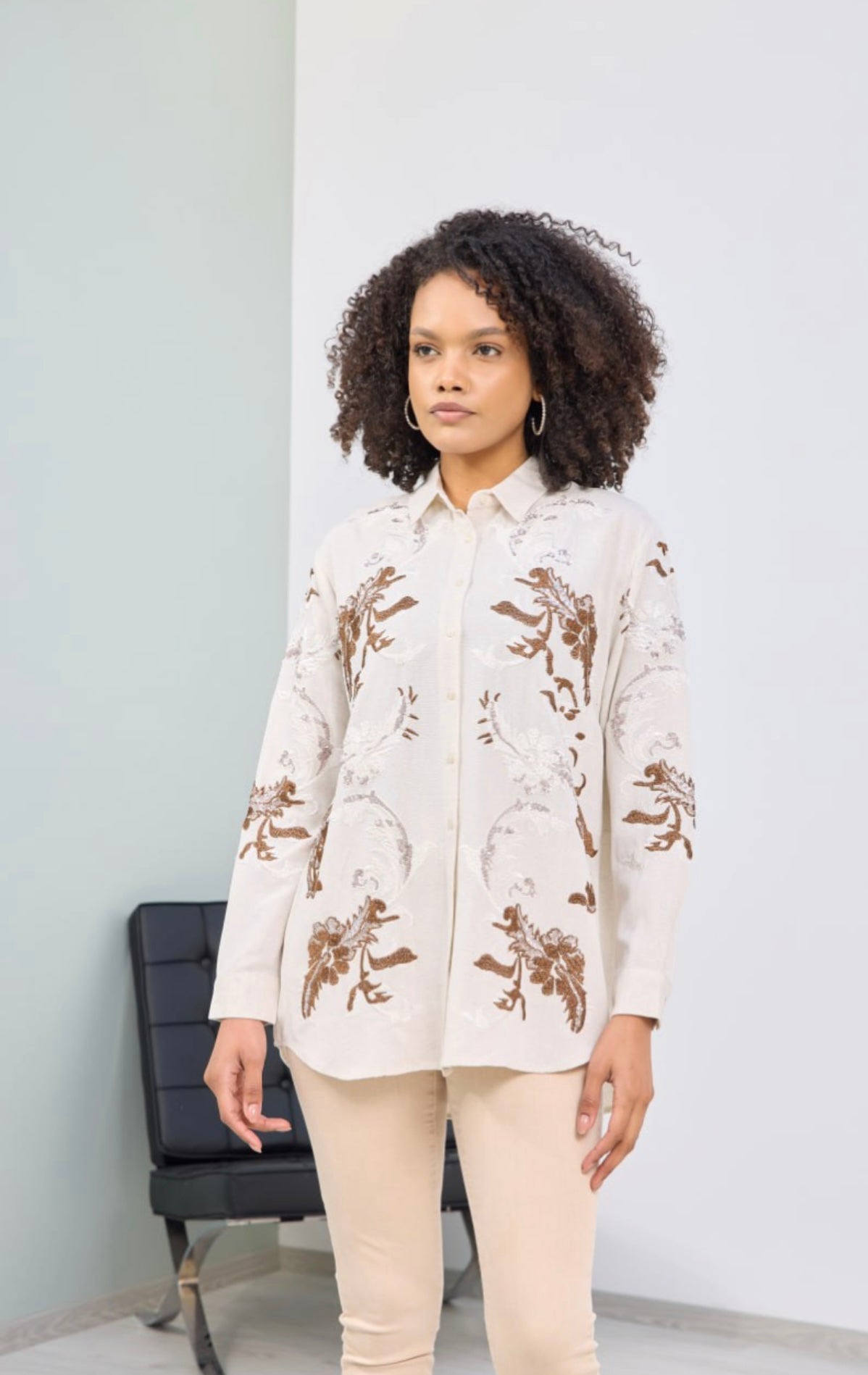 Embellished shirt