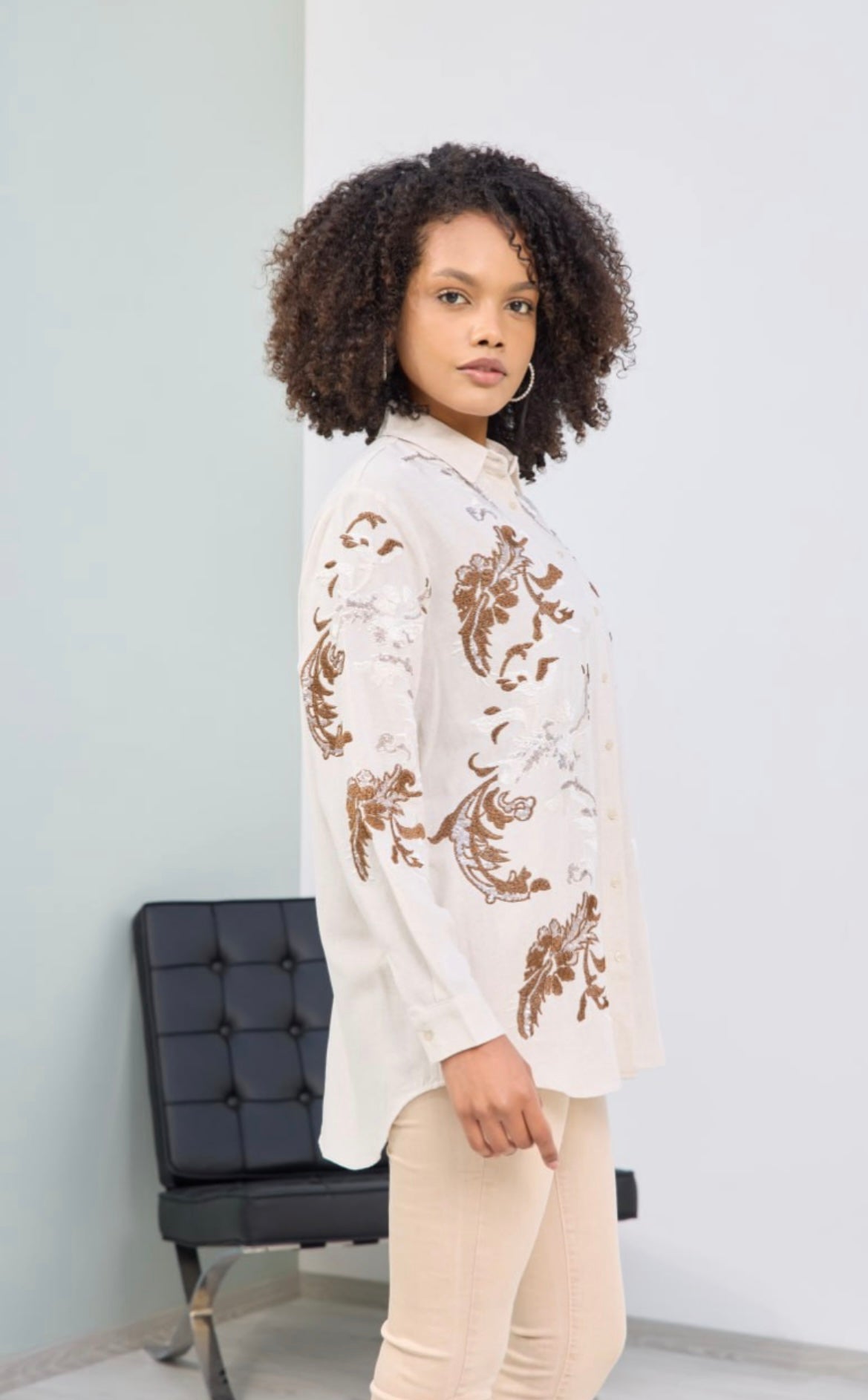 Embellished shirt