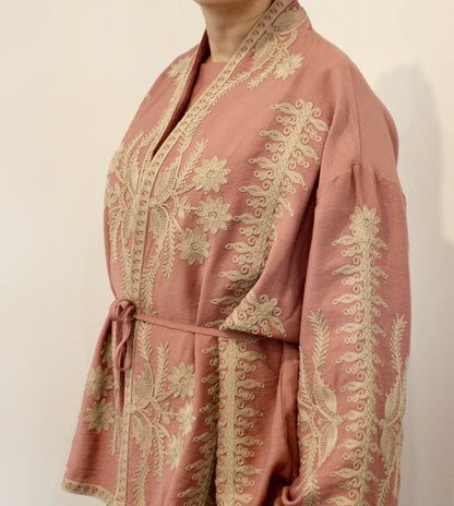 Embellished Jacket and Dress Set