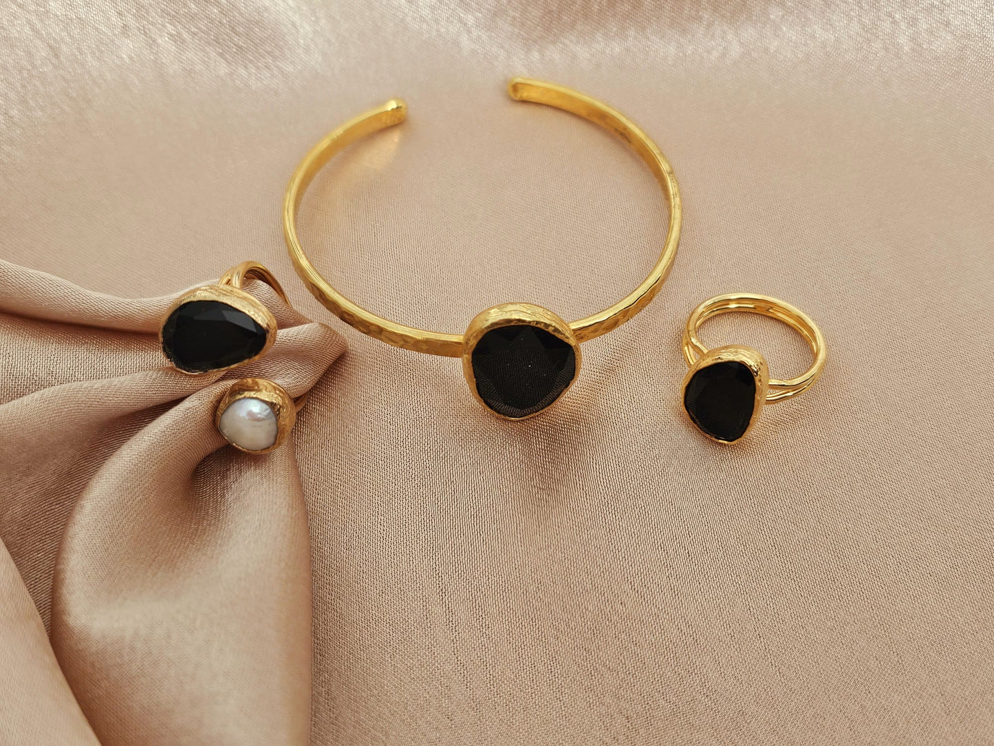 AYDIN Cat Eye Stone Ring