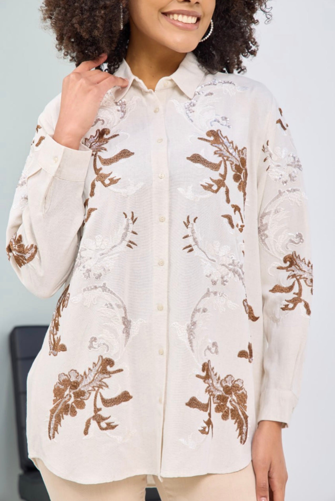 Embellished shirt
