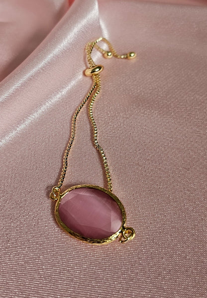 Miray Oval Cat Eye Toggle Bracelet
