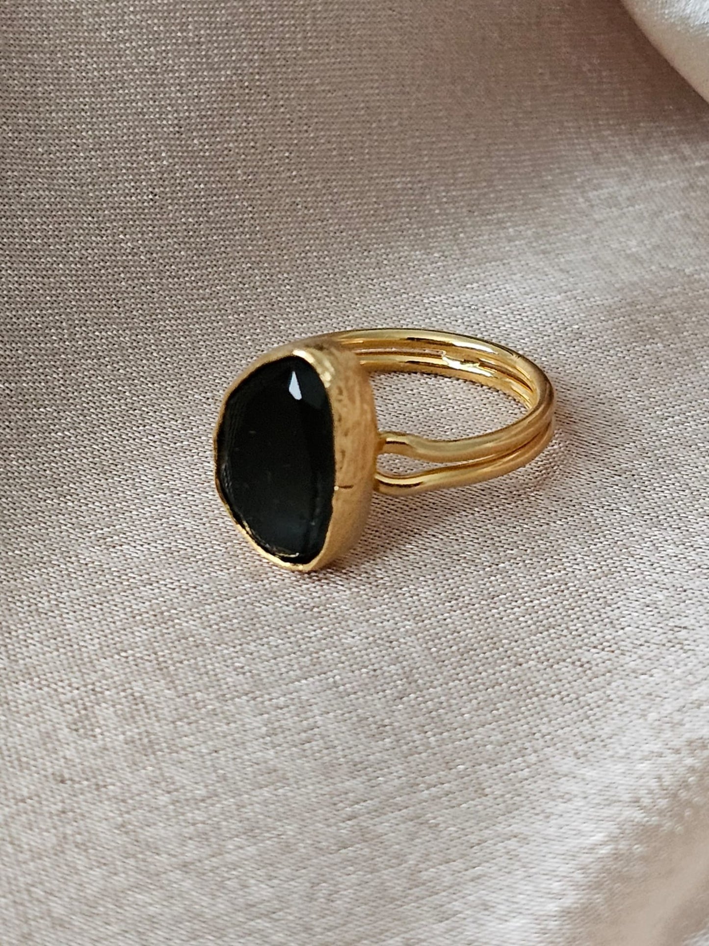 AYDIN Cat Eye Stone Ring