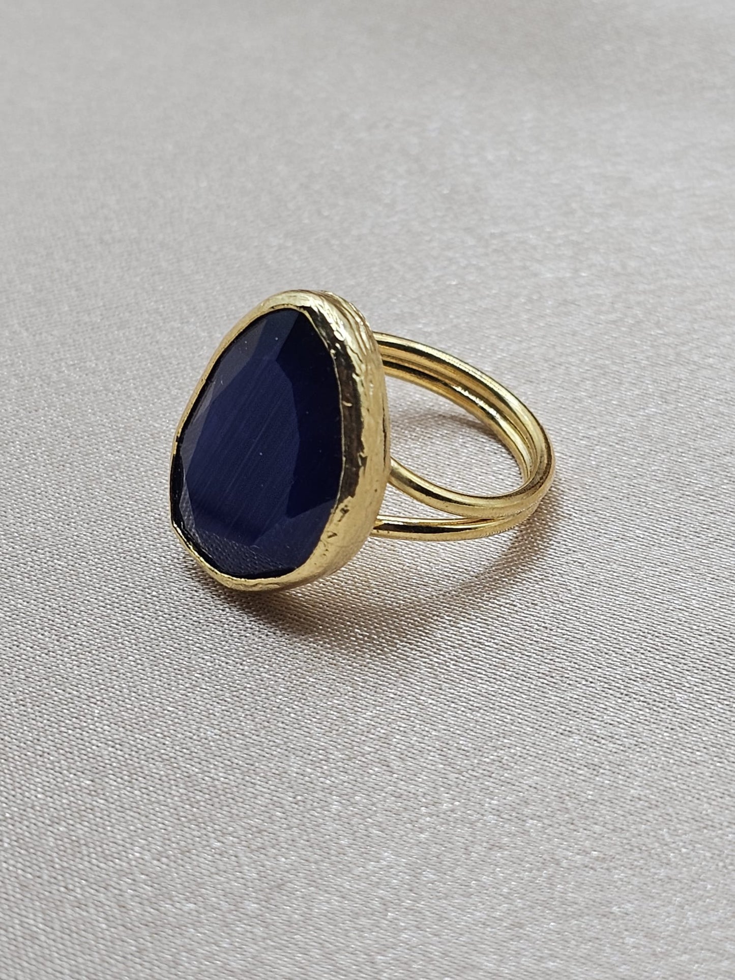 AYDIN Cat Eye Stone Ring