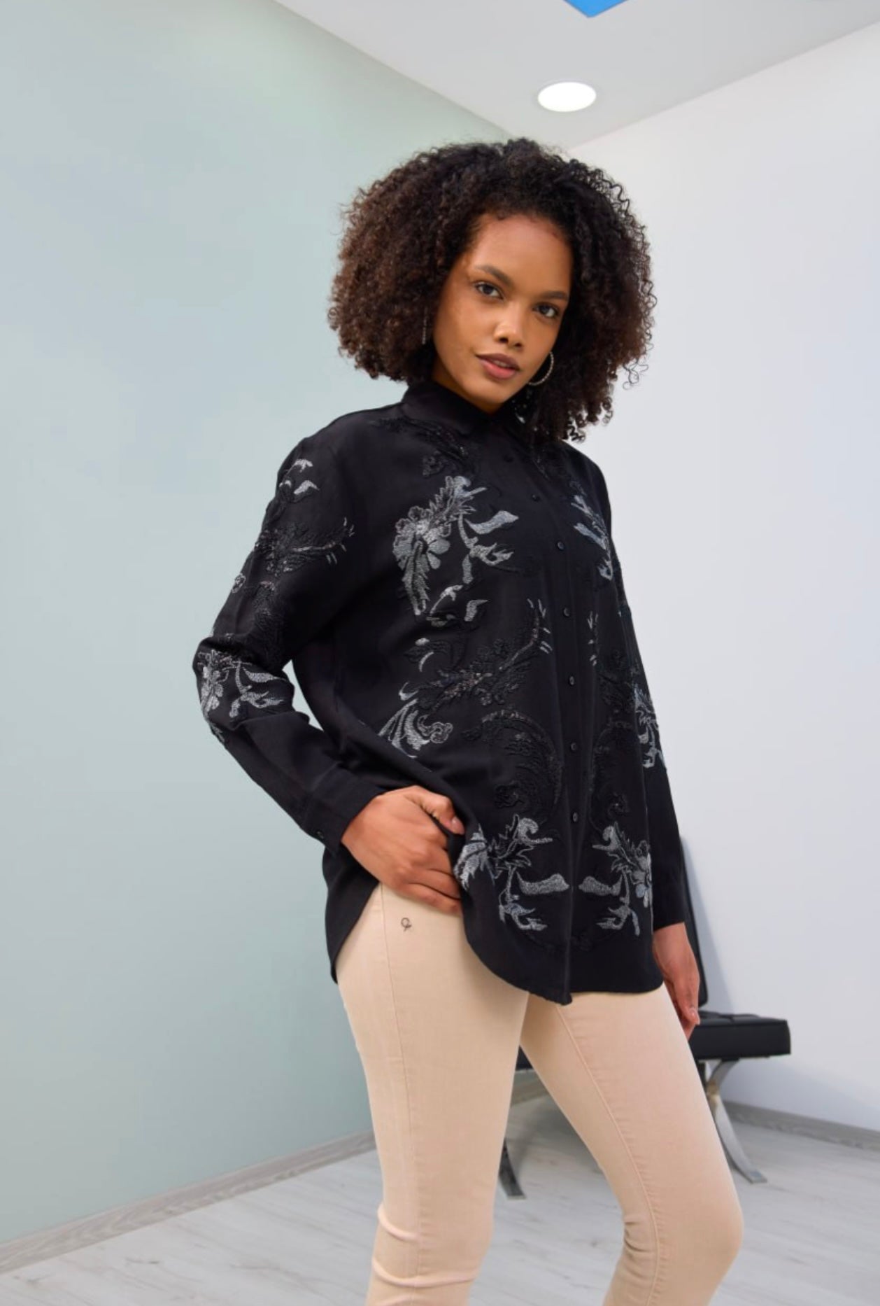 Embellished shirt