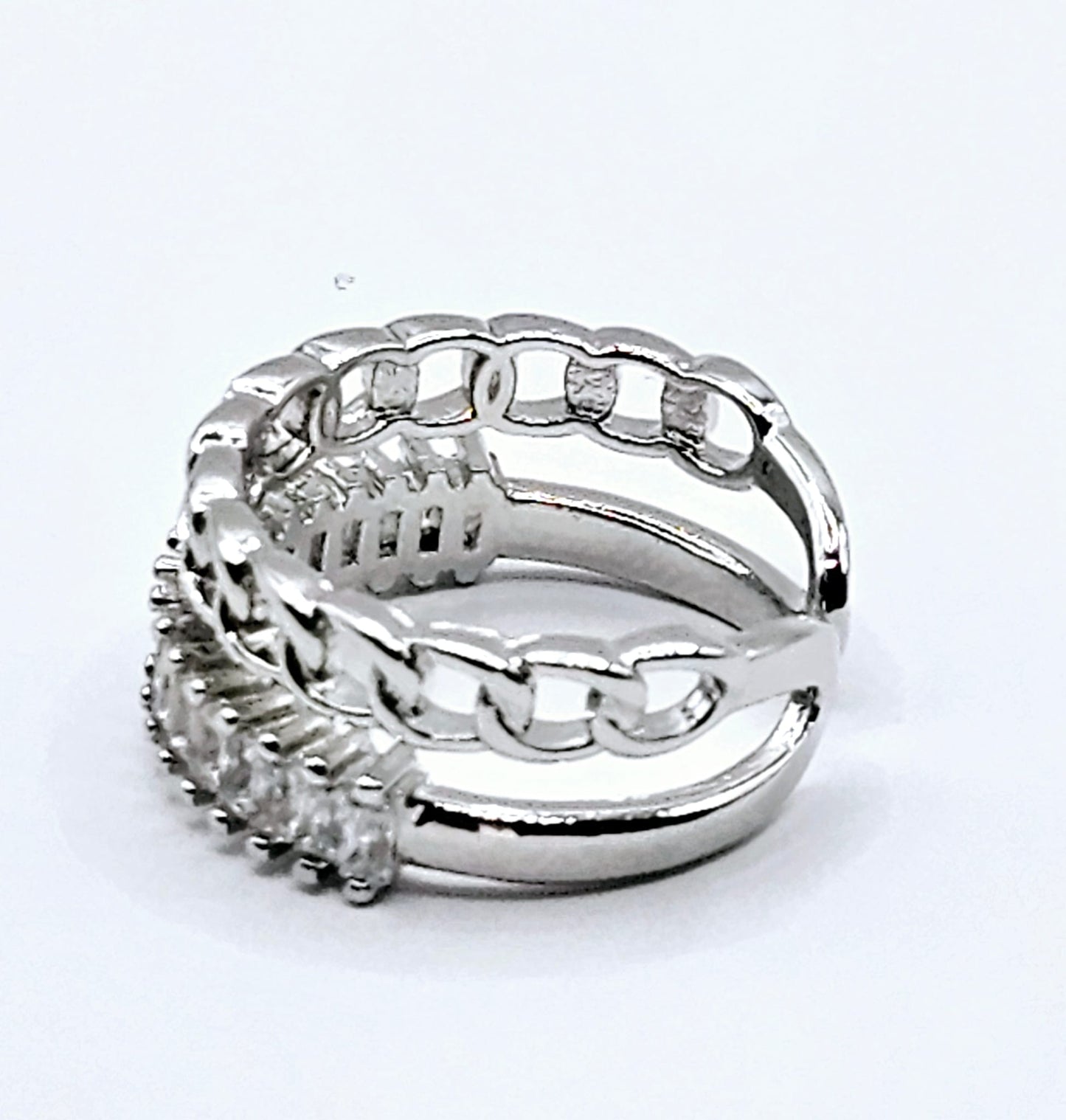 Silver Layer Ring