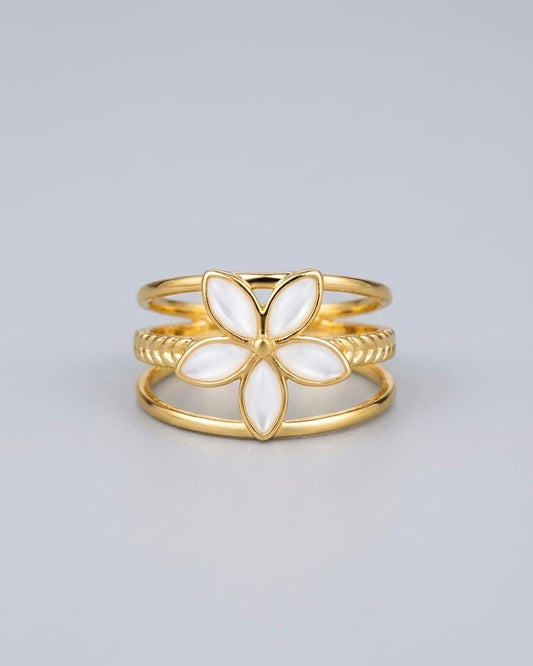 Petal Stack Ring