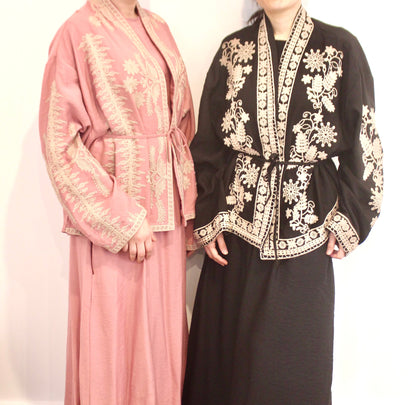 Embellished Jacket and Dress Set