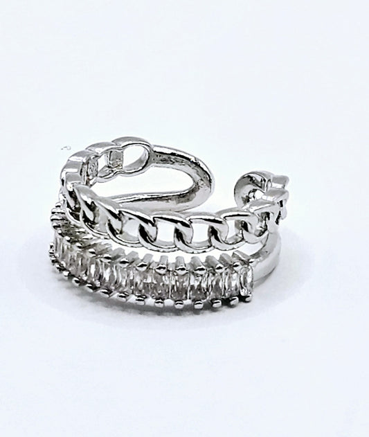 Silver Layer Ring