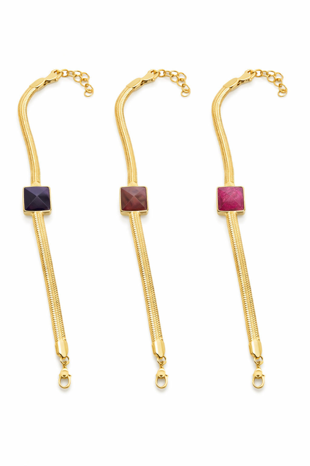 Elegant Gold Snake Chain Bracelet